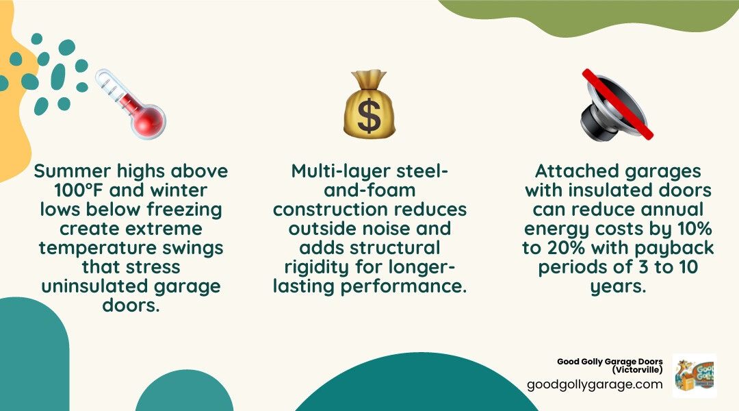 infographic showing when insulated garage doors are worth the cost versus when to skip insulation infographic infographic showing when insulated garage doors are worth the cost versus when to skip insulation infographic