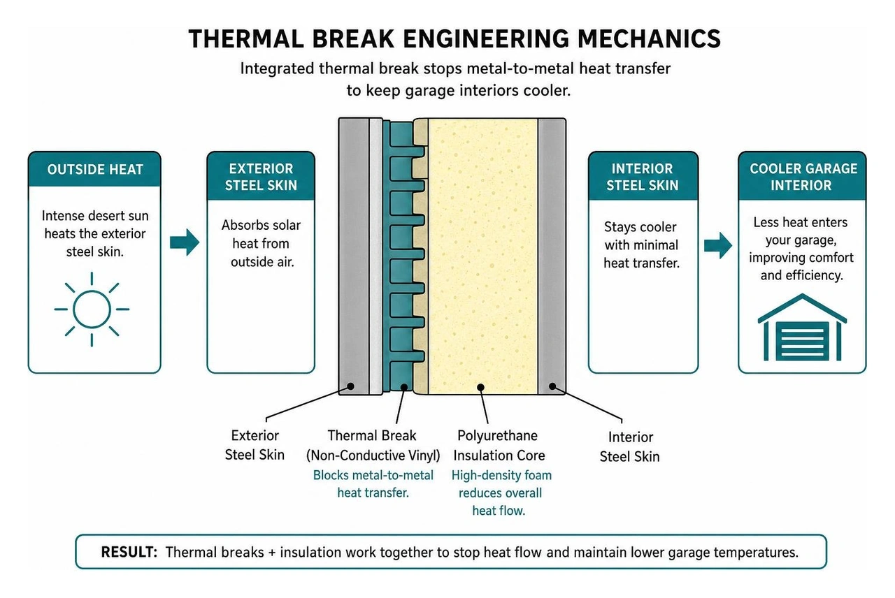 Thermal break engineering mechanics diagram