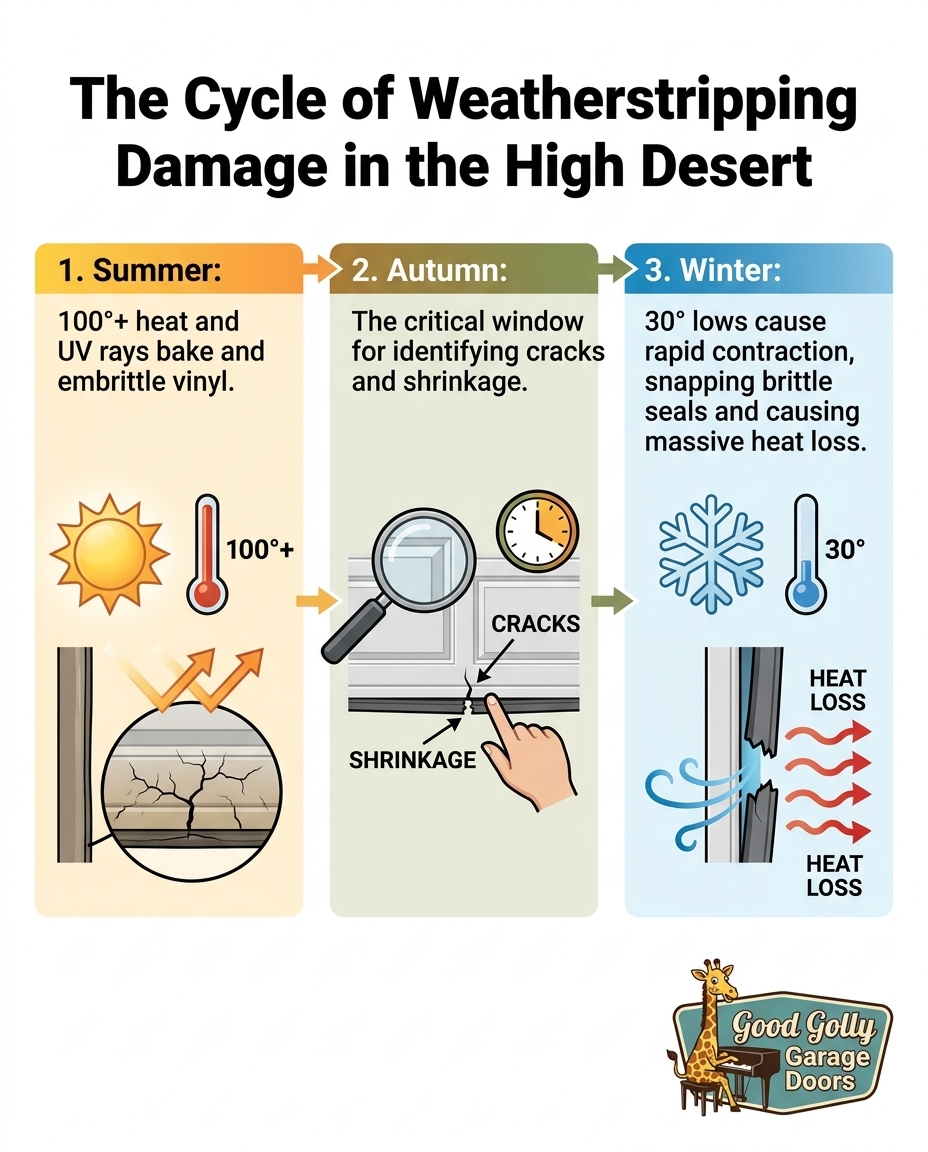 The Cycle of Weatherstripping Damage in the High Desert