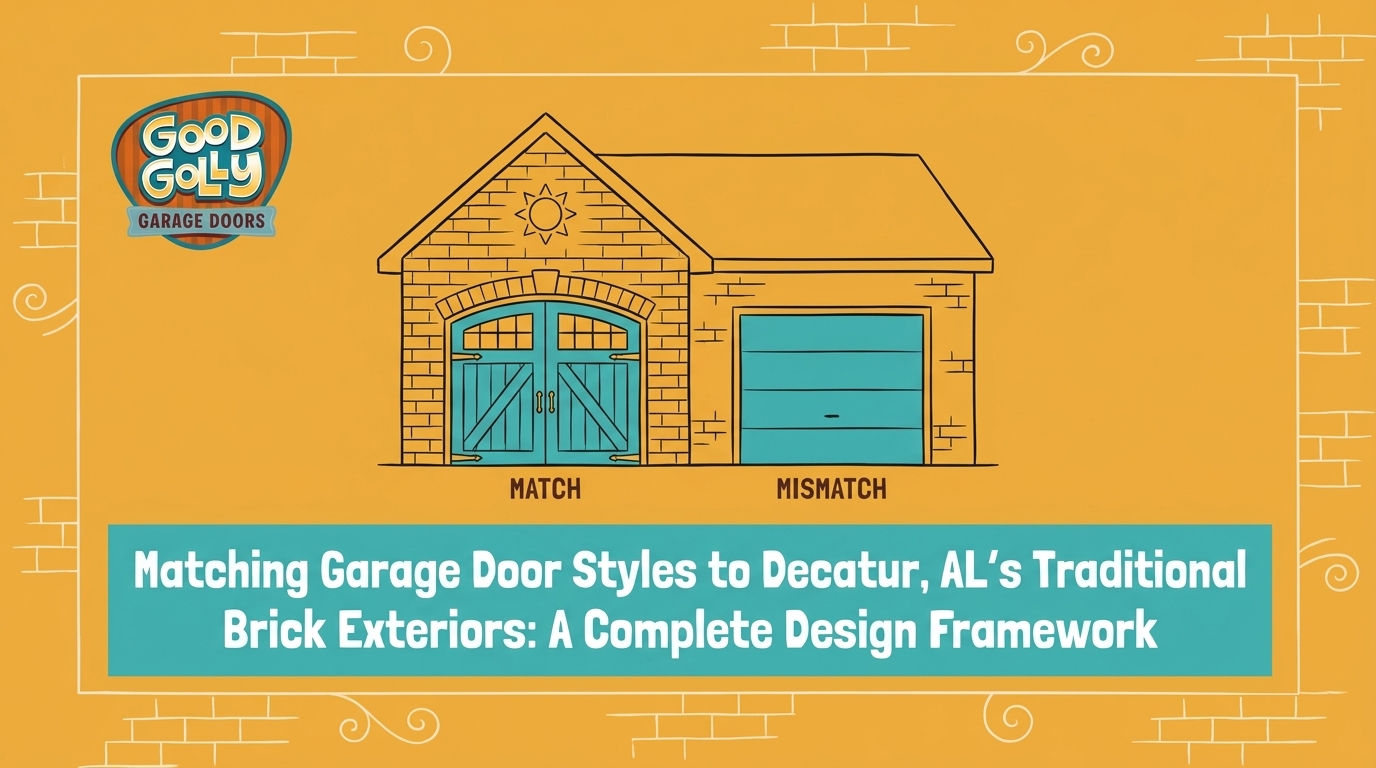 Matching Garage Door Styles to Decatur, AL's Traditional Brick Exteriors: A Complete Design Framework — featured image