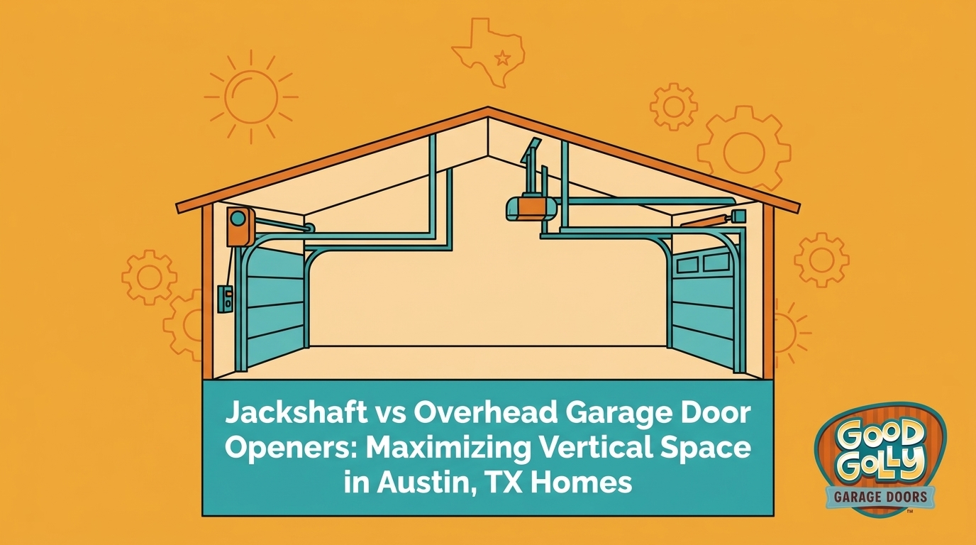 Jackshaft vs Overhead Garage Door Openers: Maximizing Vertical Space in Austin, TX Homes — featured image
