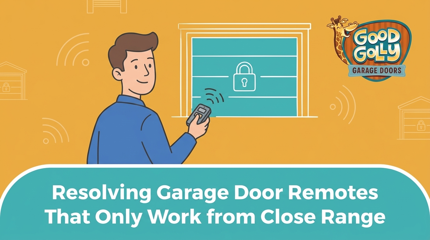 Resolving Garage Door Remotes That Only Work from Close Range — featured image