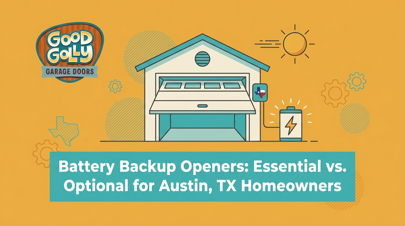 Battery Backup Openers: Essential vs. Optional for Austin, TX Homeowners — featured image