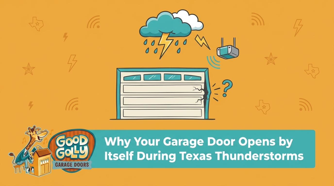 Why Your Garage Door Opens by Itself During Texas Thunderstorms — featured image