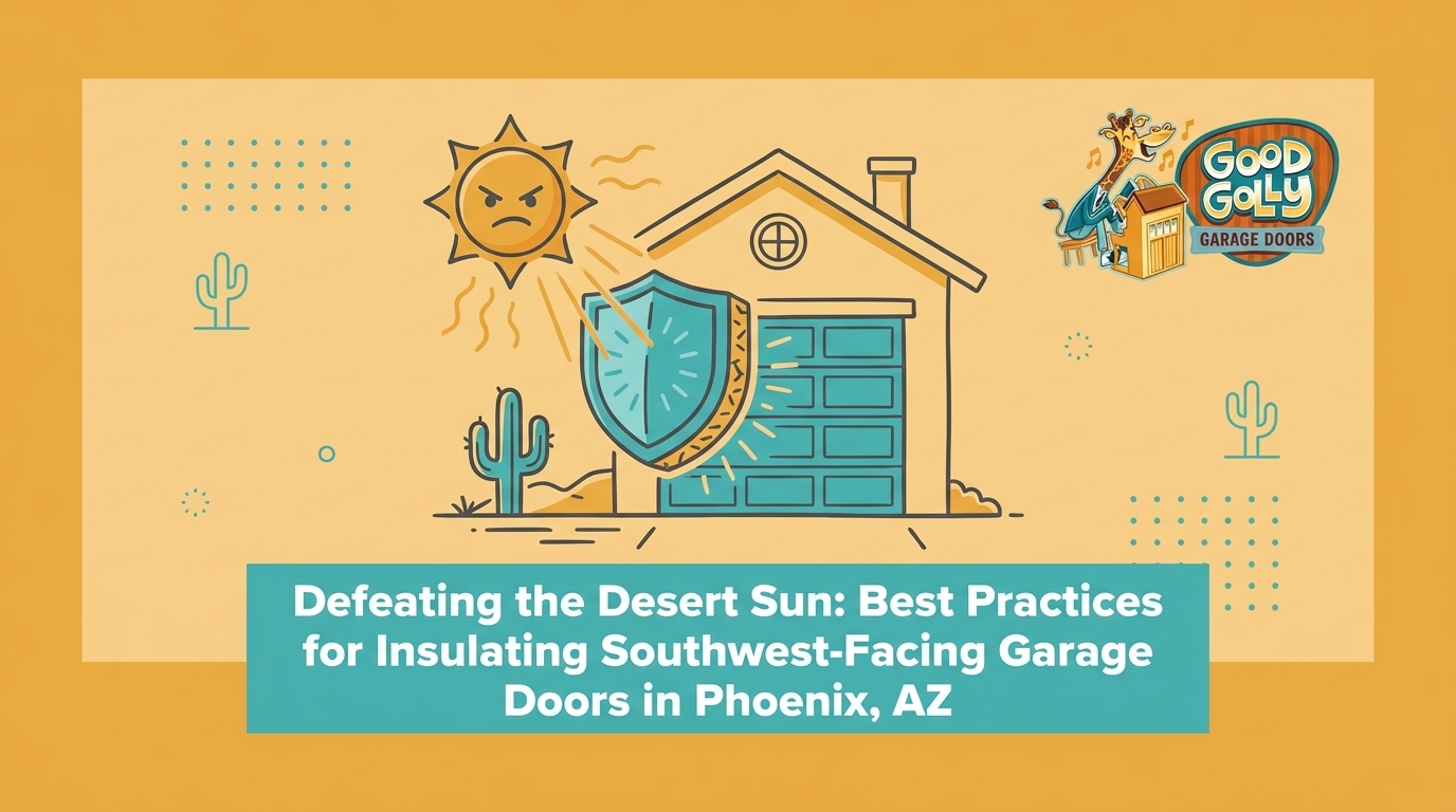 Defeating the Desert Sun: Best Practices for Insulating Southwest-Facing Garage Doors in Phoenix, AZ — featured image