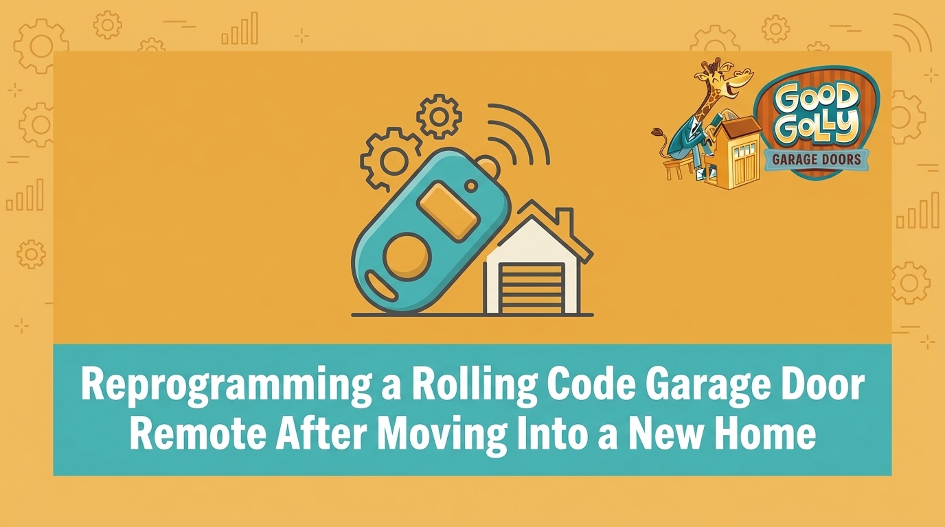 Reprogramming a Rolling Code Garage Door Remote After Moving Into a New Home — featured image