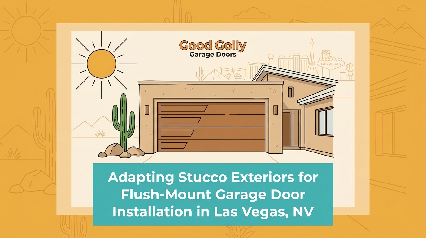 Adapting Stucco Exteriors for Flush-Mount Garage Door Installation in Las Vegas, NV — featured image