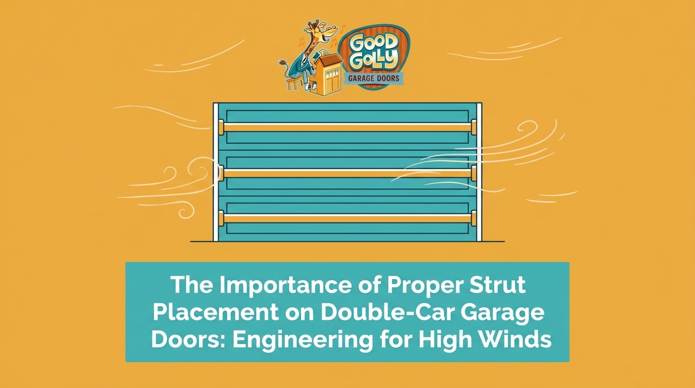The Importance of Proper Strut Placement on Double-Car Garage Doors: Engineering for High Winds — featured image
