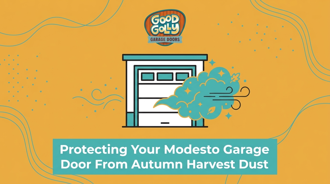 Protecting Your Modesto Garage Door From Autumn Harvest Dust — featured image