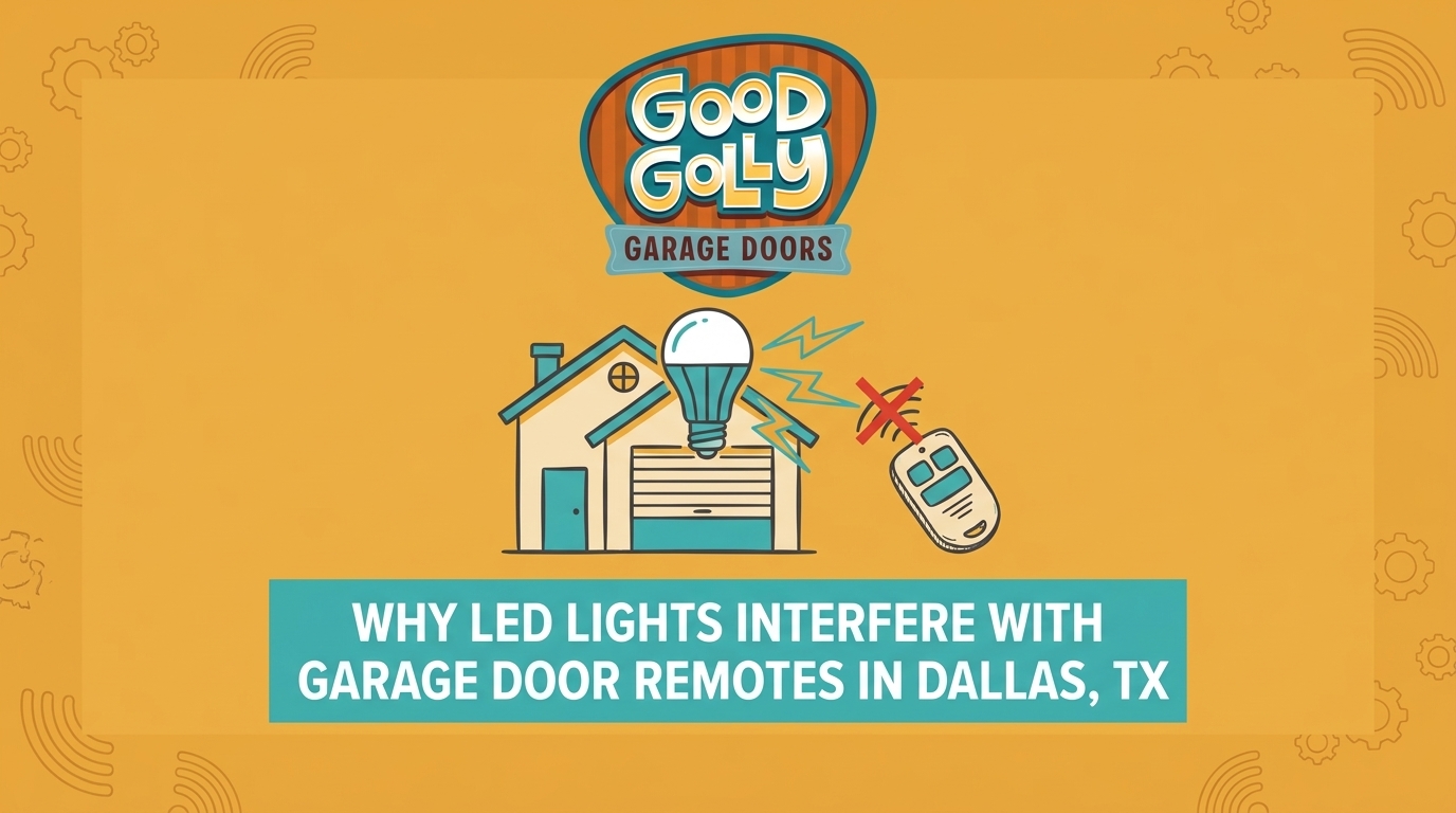 Why LED Lights Interfere With Garage Door Remotes in Dallas, TX — featured image