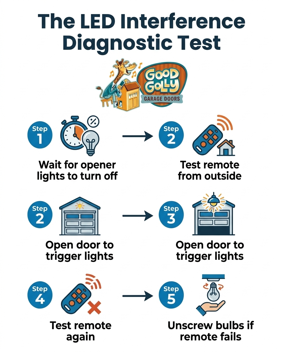 The LED Interference Diagnostic Test