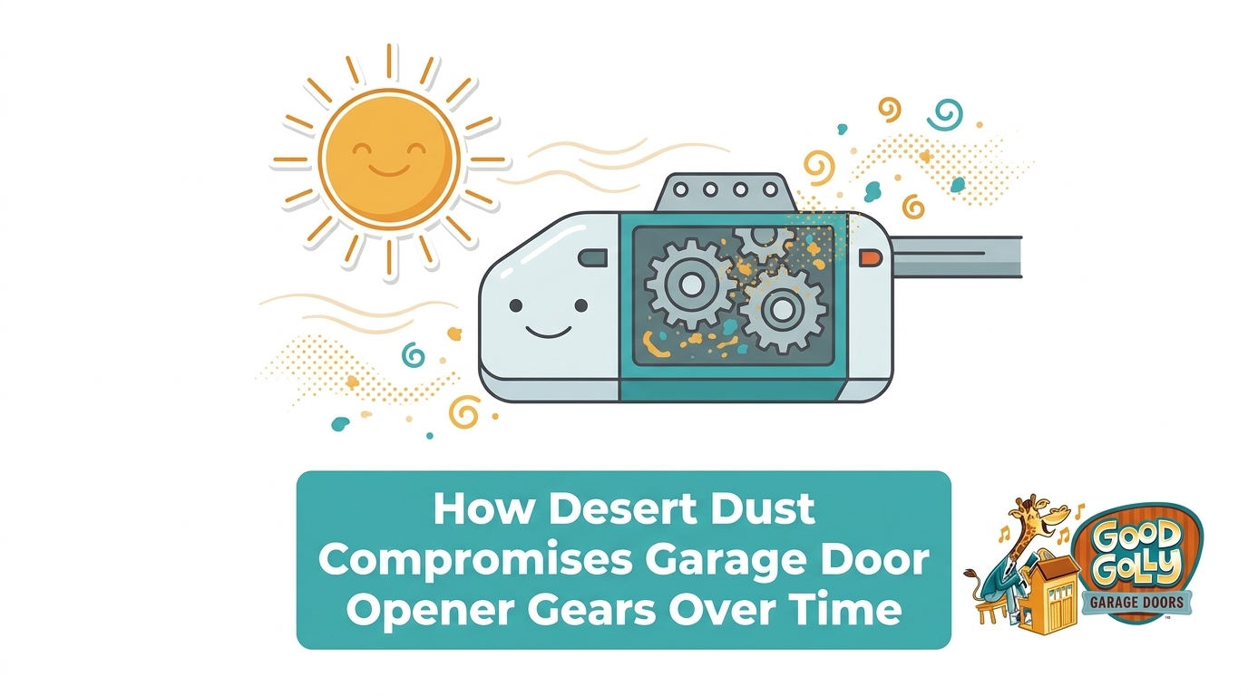 How Desert Dust Compromises Garage Door Opener Gears Over Time — featured image