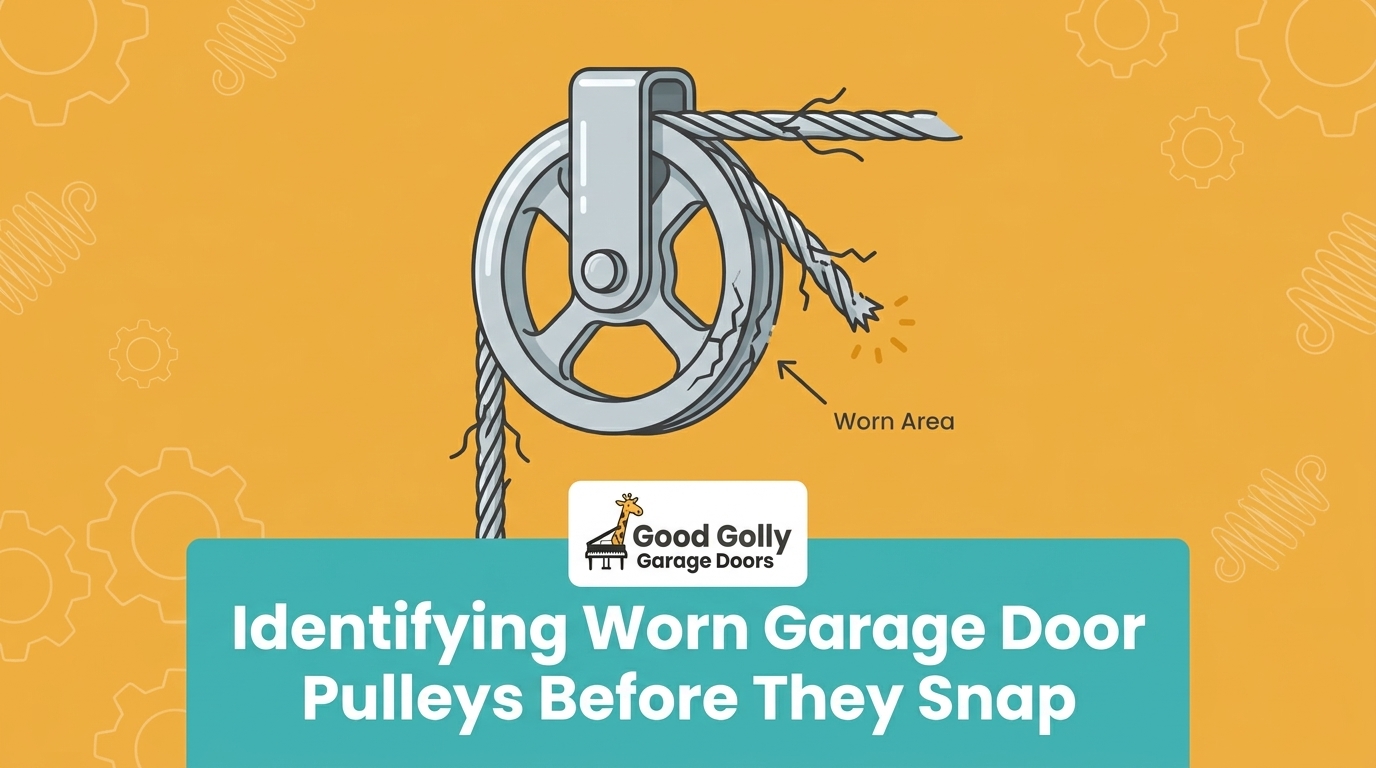 Identifying Worn Garage Door Pulleys Before They Snap — featured image