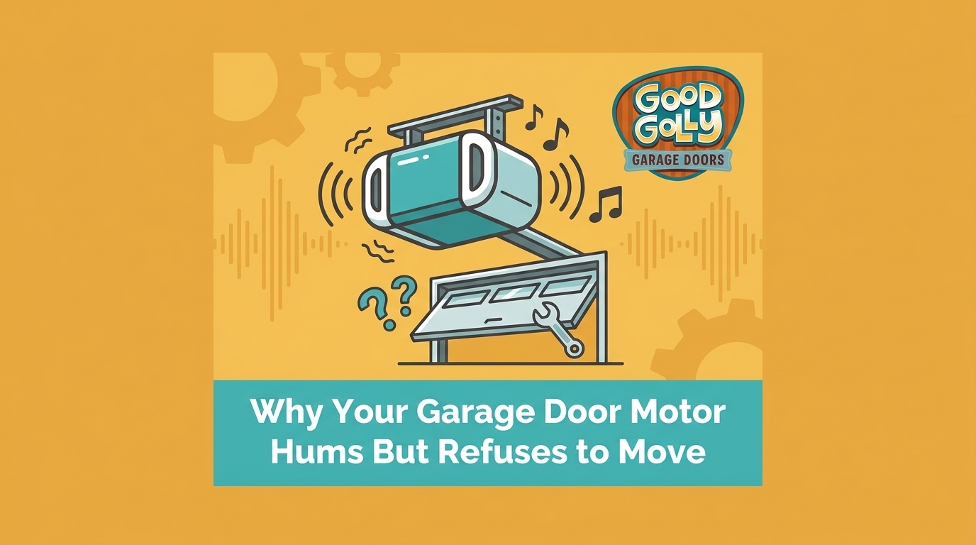 Why Your Garage Door Motor Hums But Refuses to Move — featured image