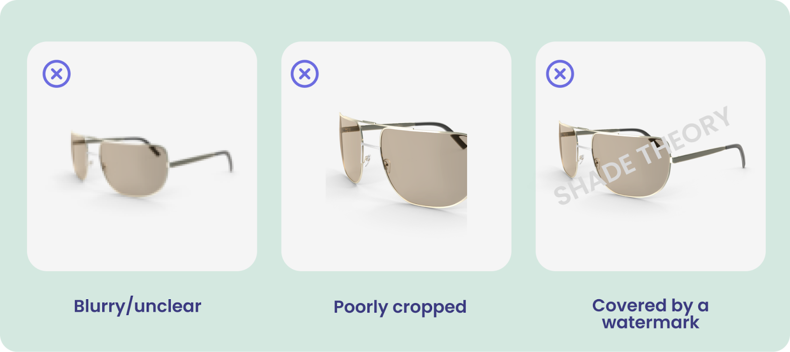 Use high-quality and clear visuals without poor cropping or watermarks to help drive better ad performance. 