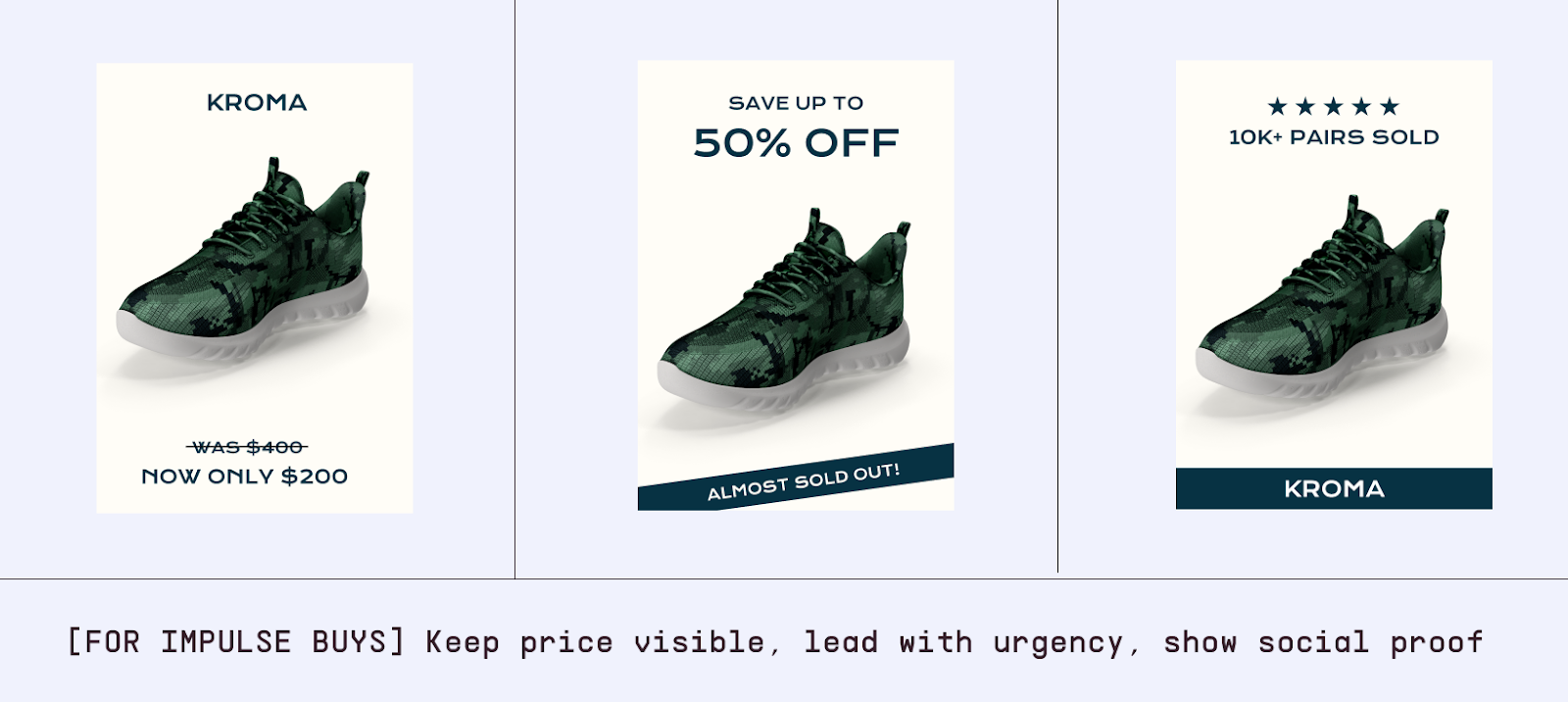 Strategies that trigger impulse buys in Instagram ads