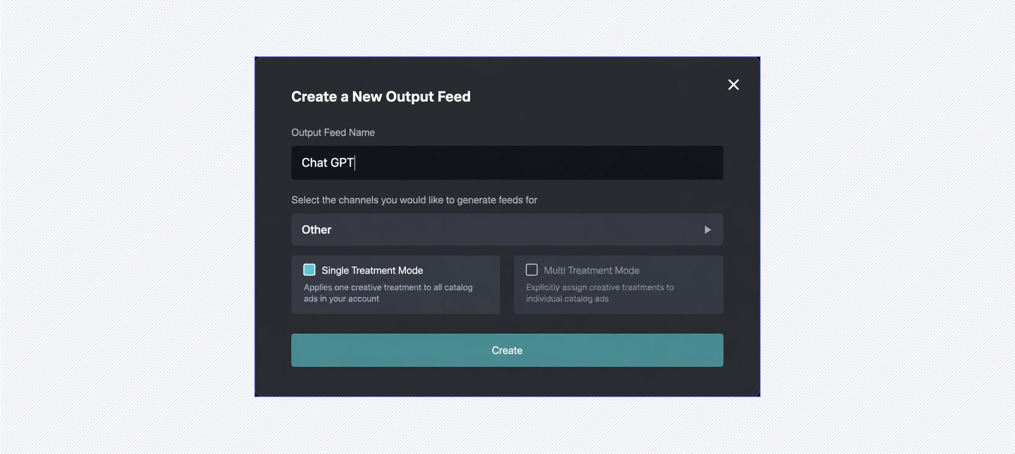 Create Your Output Feed in Marpipe