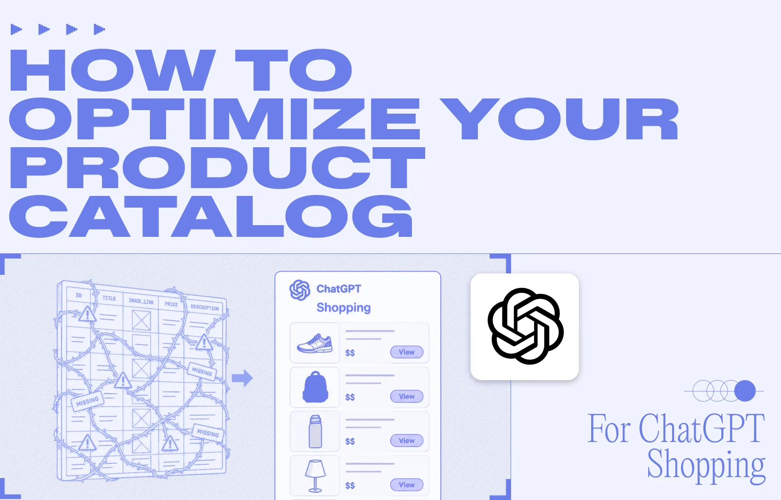 How to Optimize Your Product Catalog for ChatGPT Shopping
