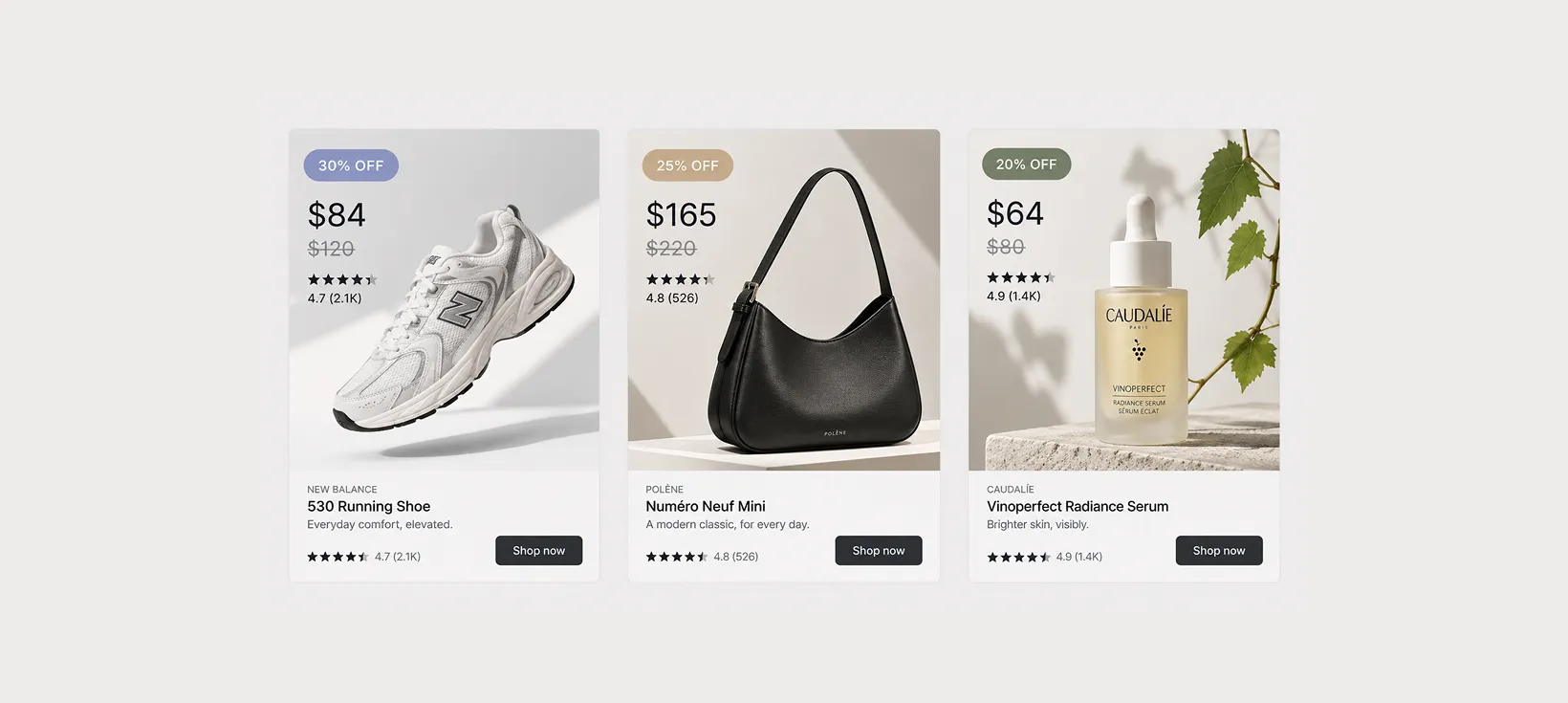 Add ratings as social proof