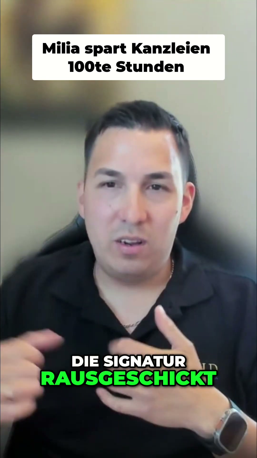 Standbild aus dem Video-Interview mit SKULD, Teil 2