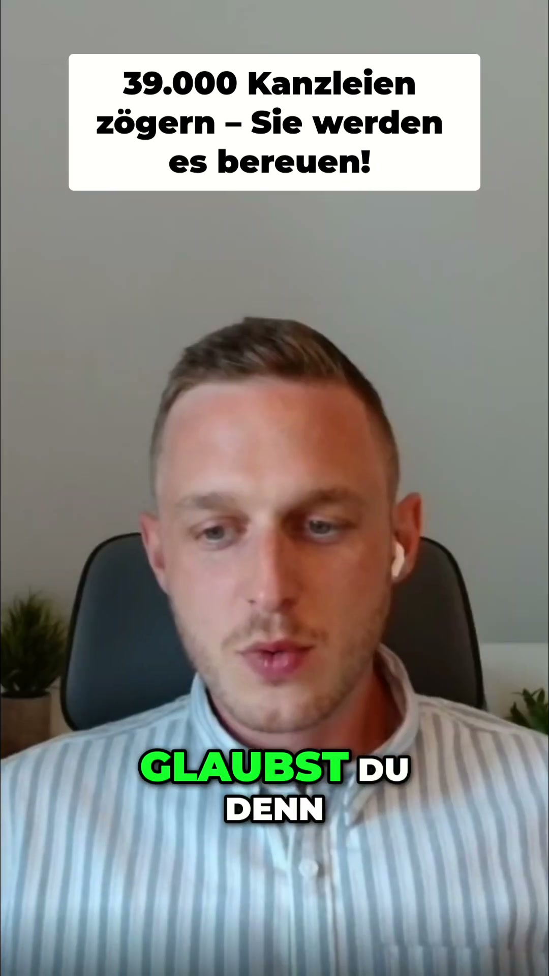 Standbild aus dem Video-Interview mit KCL, Teil 1