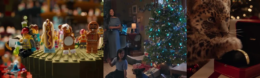 Christmas ads.