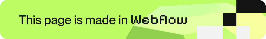 This page is made in Webflow