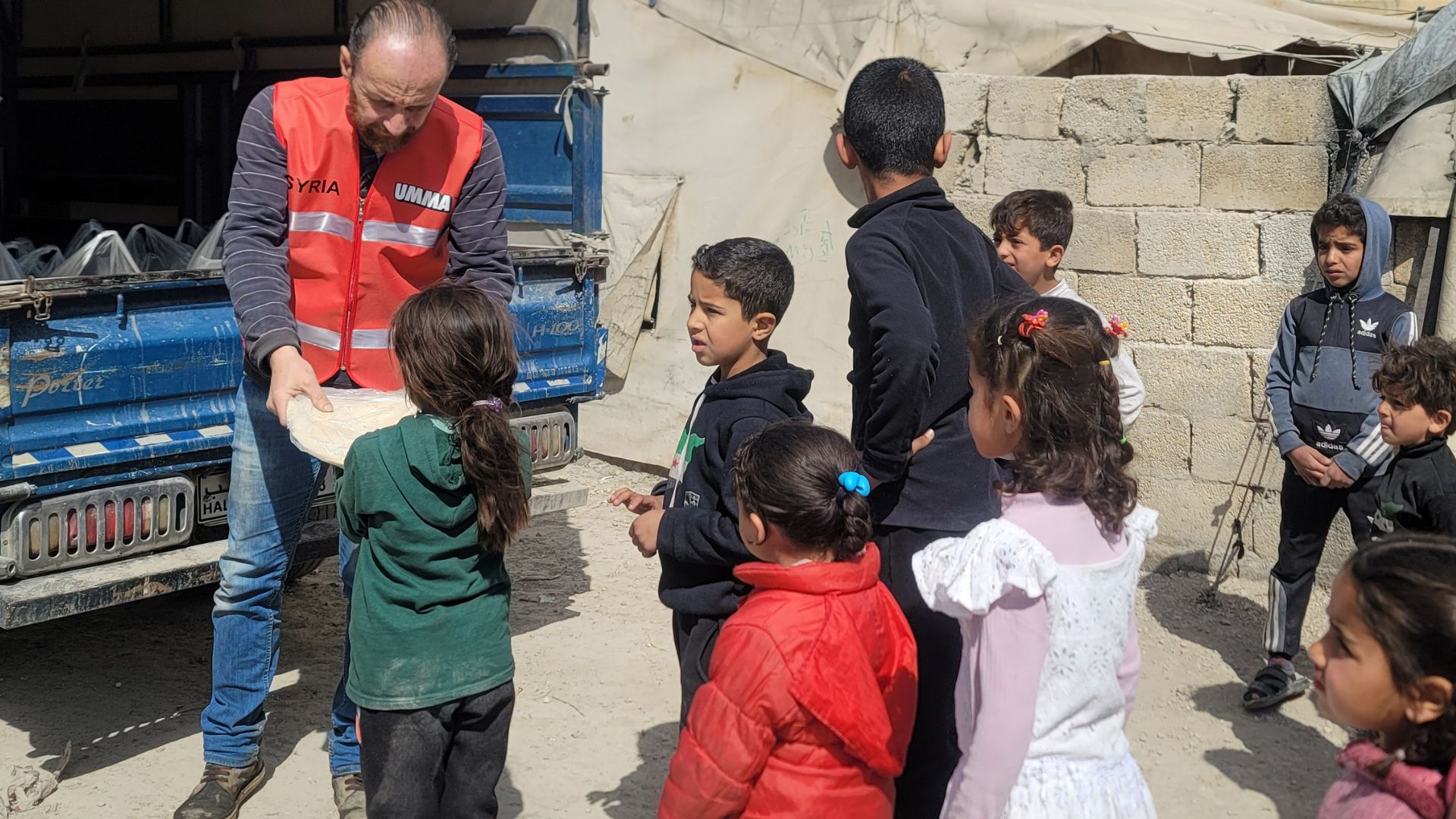 UMMA bread aid in Syria