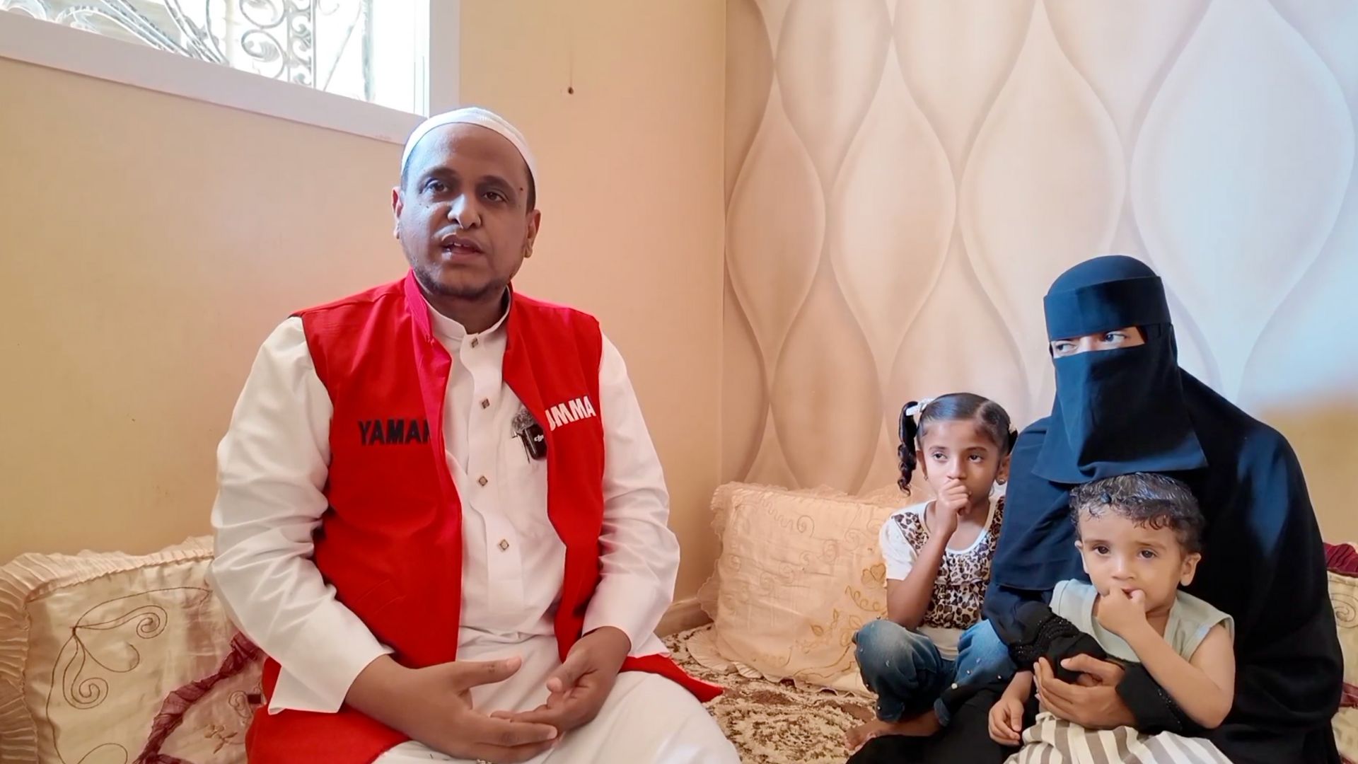 Mother and kids receive UMMA aid