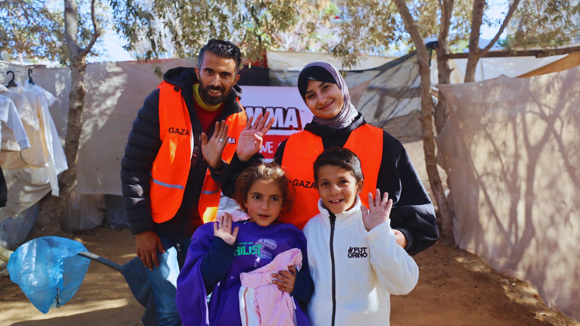 Faith giving – Umma team in Gaza