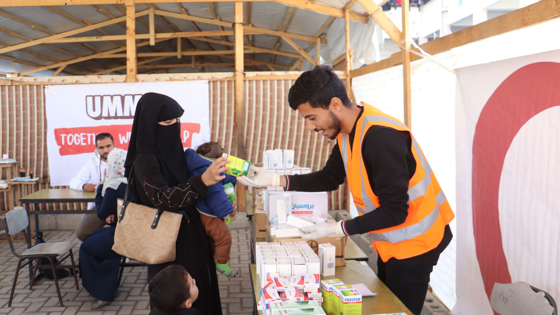 Umma Foundation medical aid in Gaza.