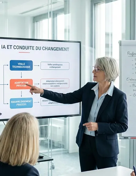 Personne tapant sur un clavier d'ordinateur portable avec la page d'accueil de ChatGPT affichée à l'écran.