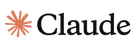 Logo de Claude avec une étoile stylisée à gauche du texte.