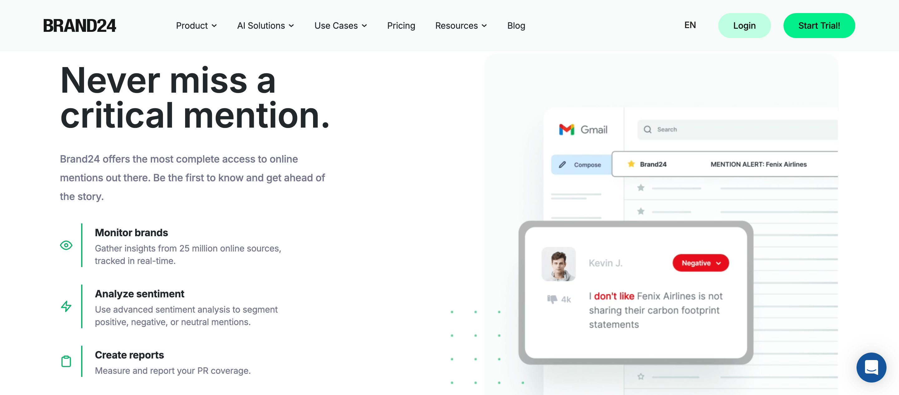 Brand24 competitive intelligence tool