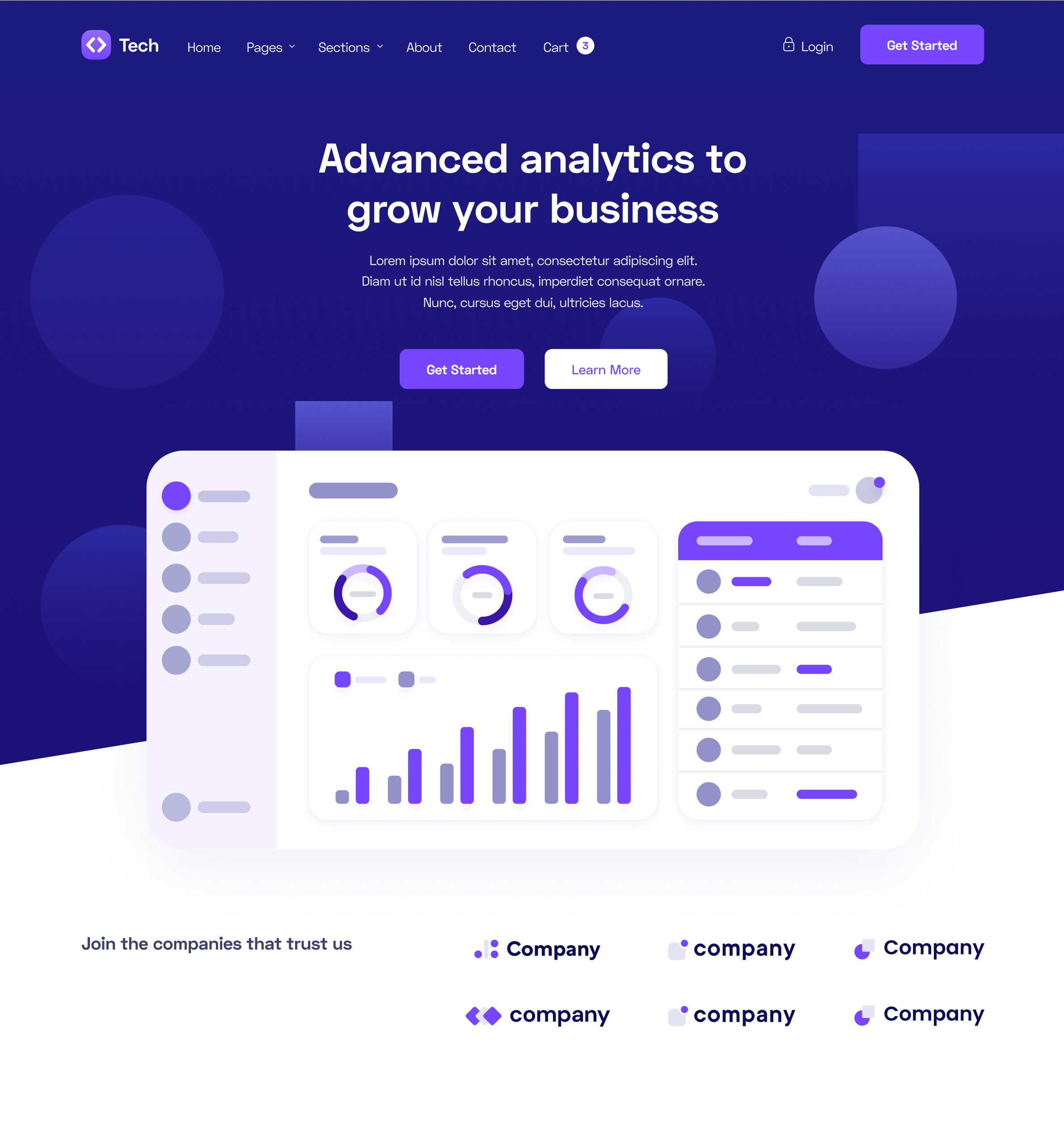 Home V2 - Tech Webflow Template
