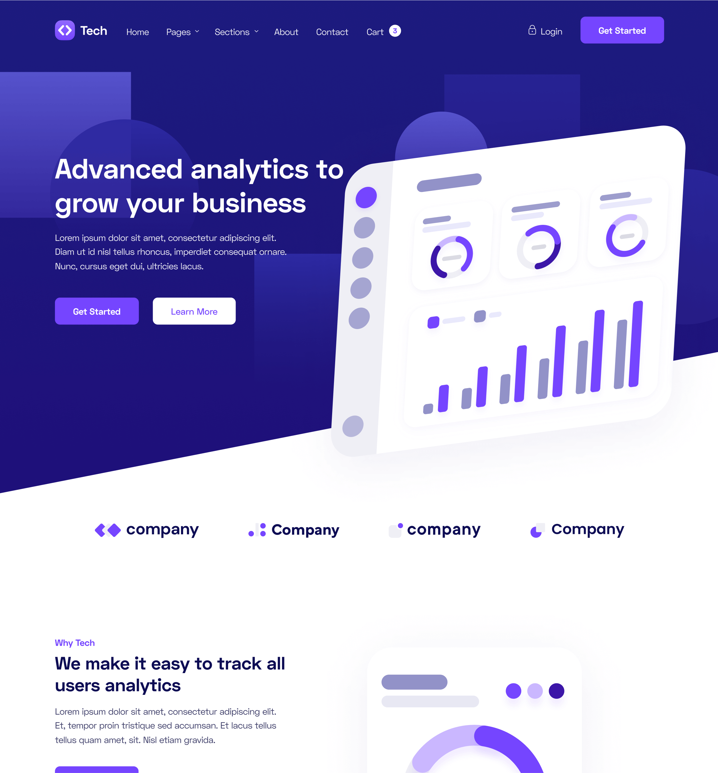 Home - Tech Webflow Template