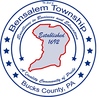 Seal of Bensalem Township in Bucks County, Pennsylvania, featuring an outline of the township with 'Established 1692' and surrounded by stars.