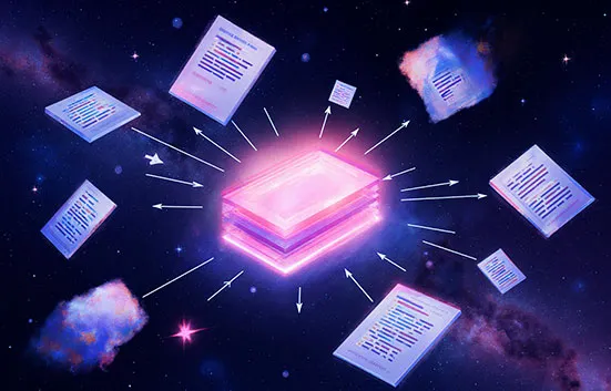 image of a teacher interacting with students using digital tools (for an edtech)