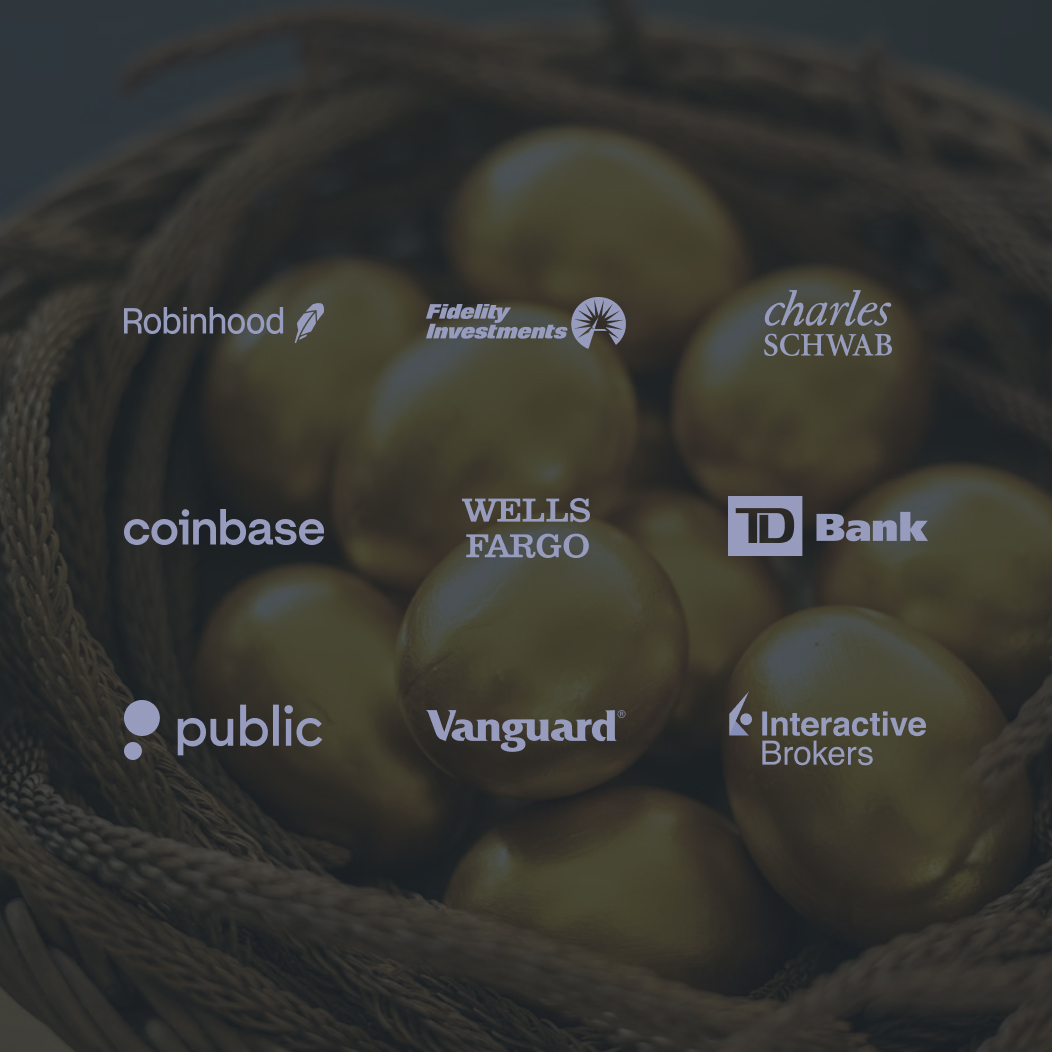 Linking an account for portfolio tracking