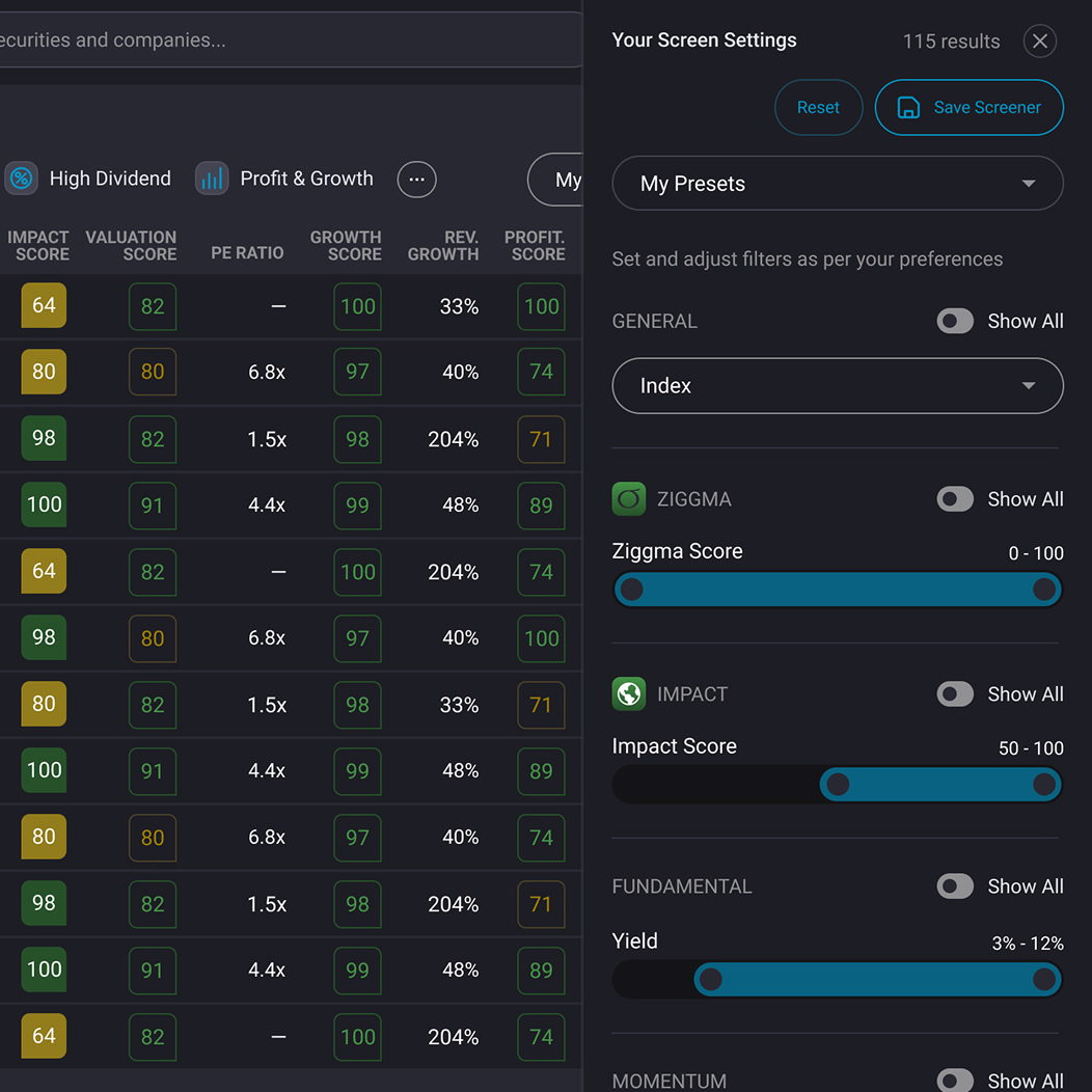 Linking an account for portfolio tracking