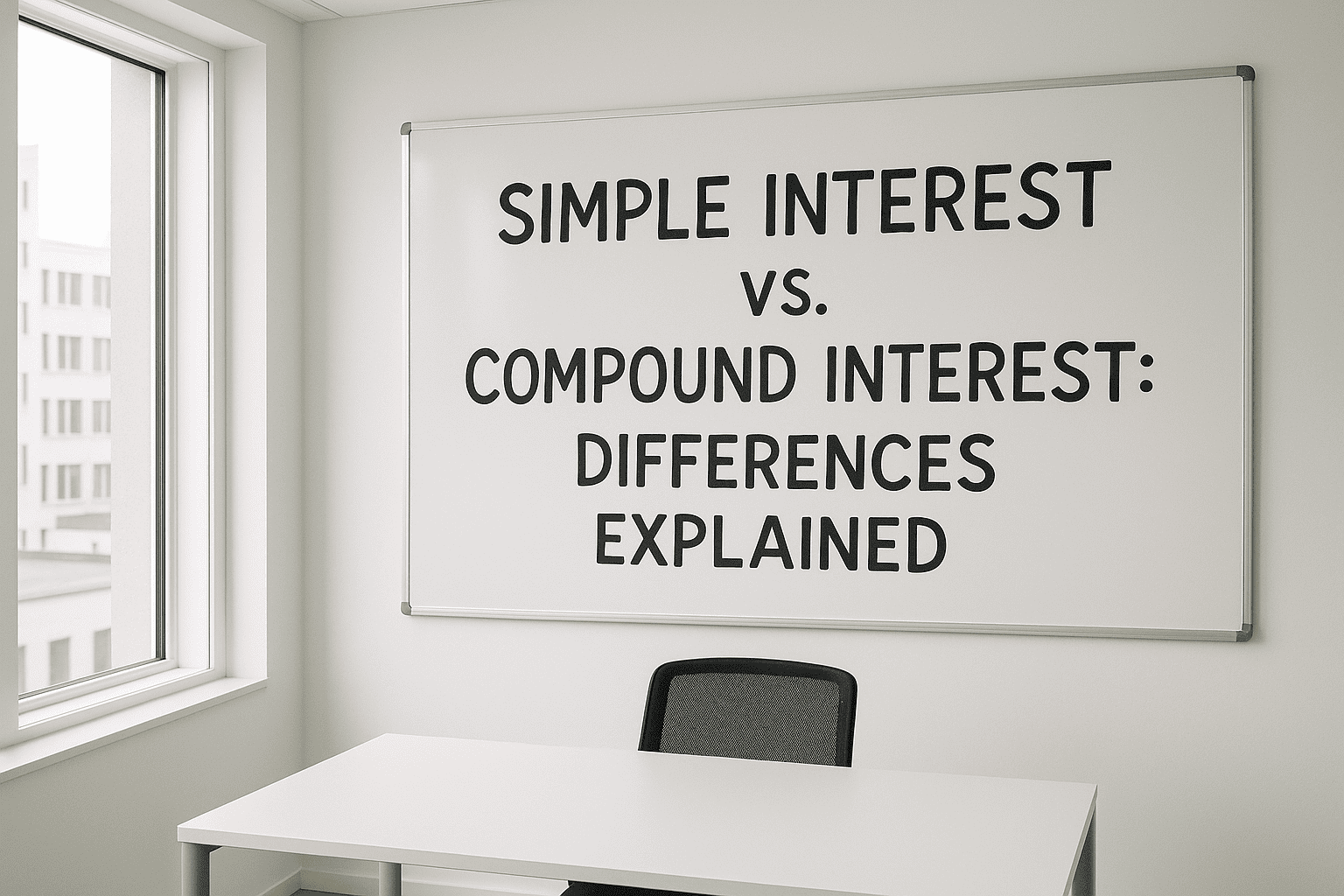 Simple Interest vs. Compound Interest