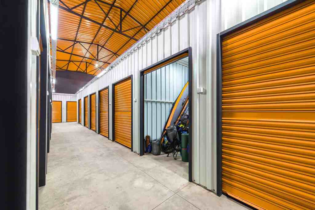 Investing in a self-storage unit has low overhead and a high return.