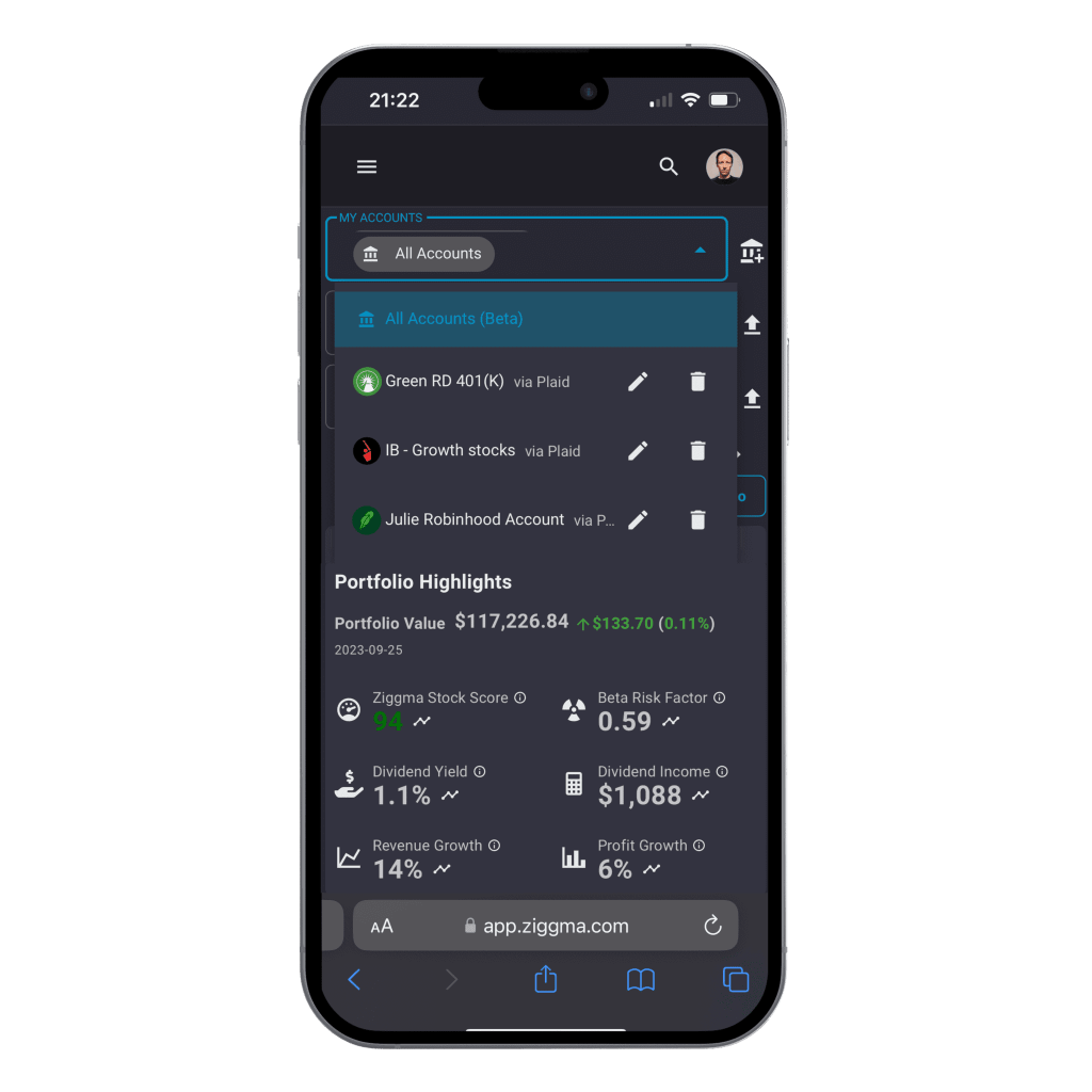 best investment tracker