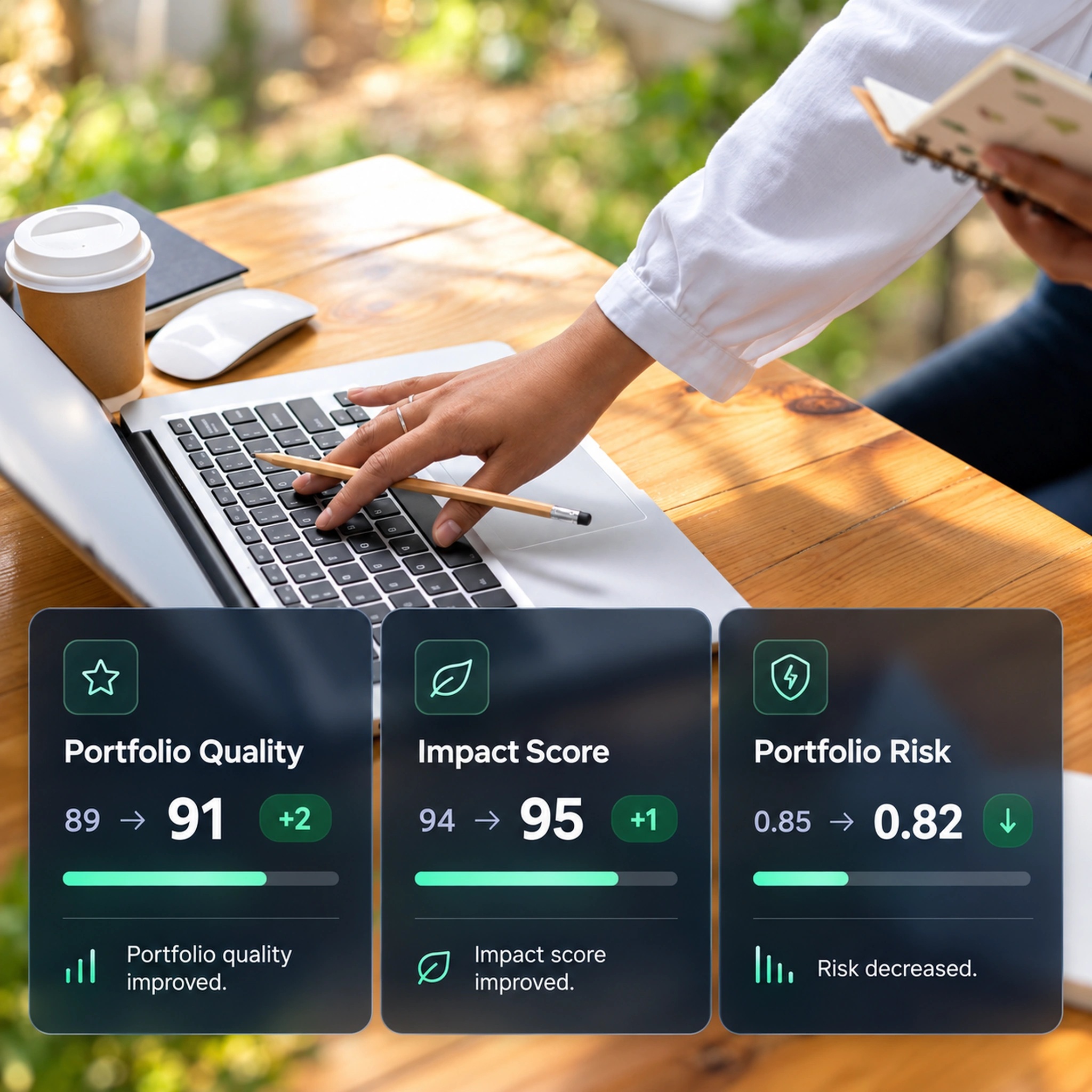 Illusration of portfolio optimization on home