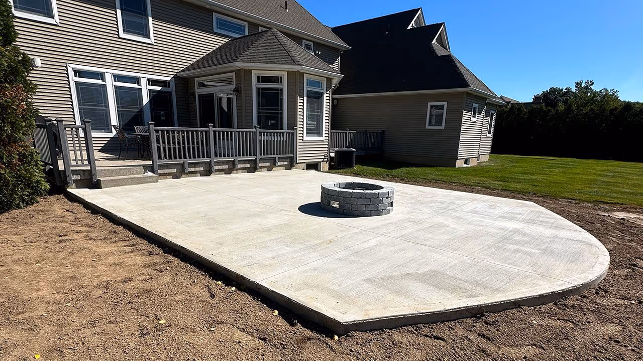 Residential hardscape design and installation in Suffield, CT