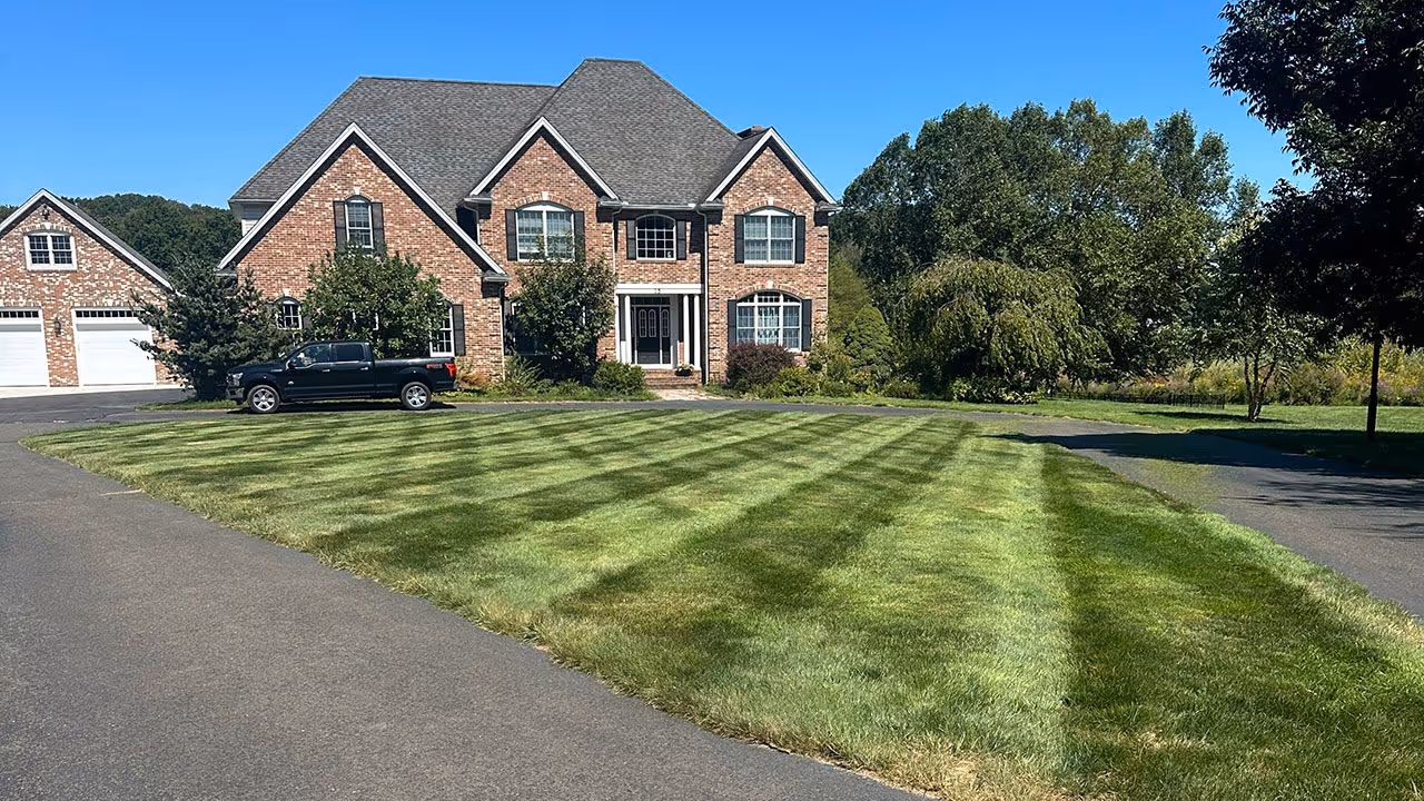 Luxury lawn care services for residential properties in Suffield, Connecticut