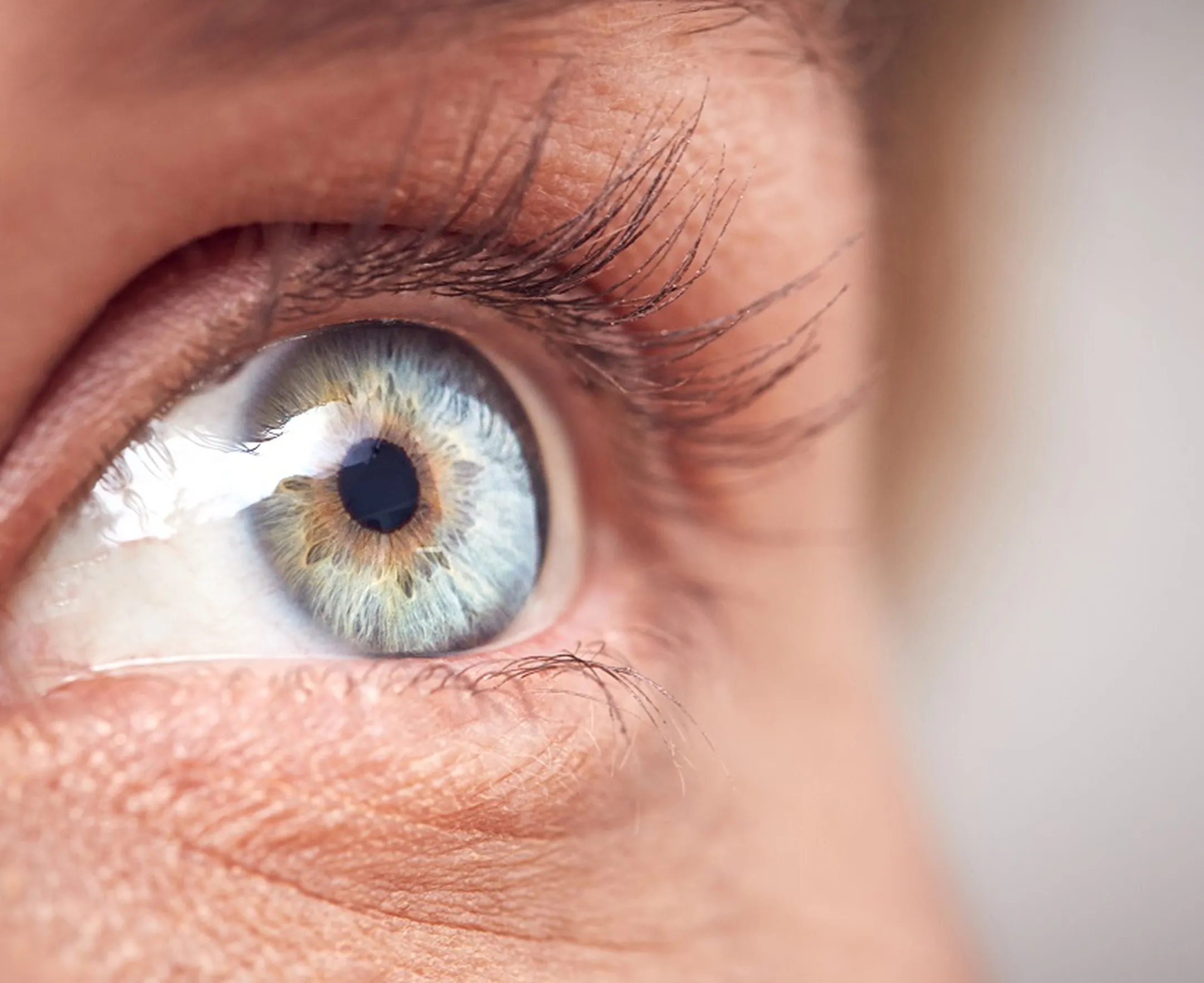 Woman being screened for diabetes, cataract and glaucoma screening