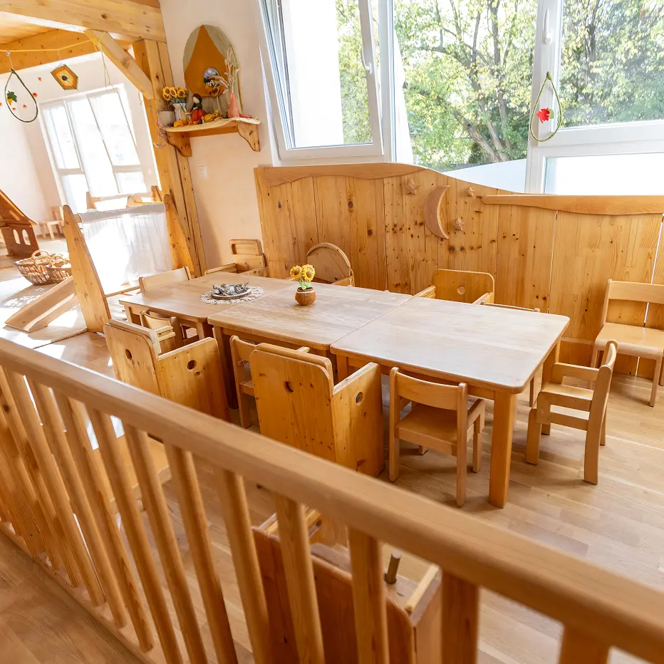 Notranji prostori v v vrtcu.