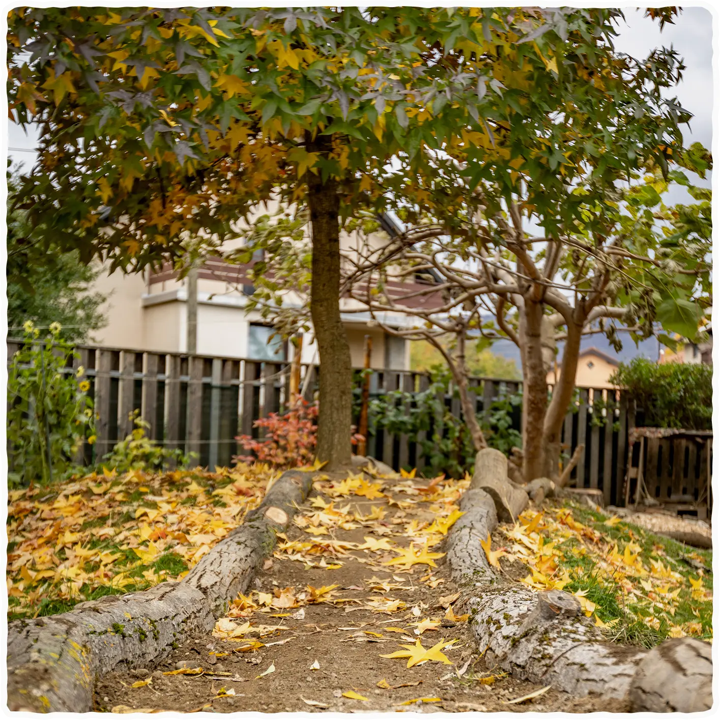 Zunanji prostor v vrtcu.