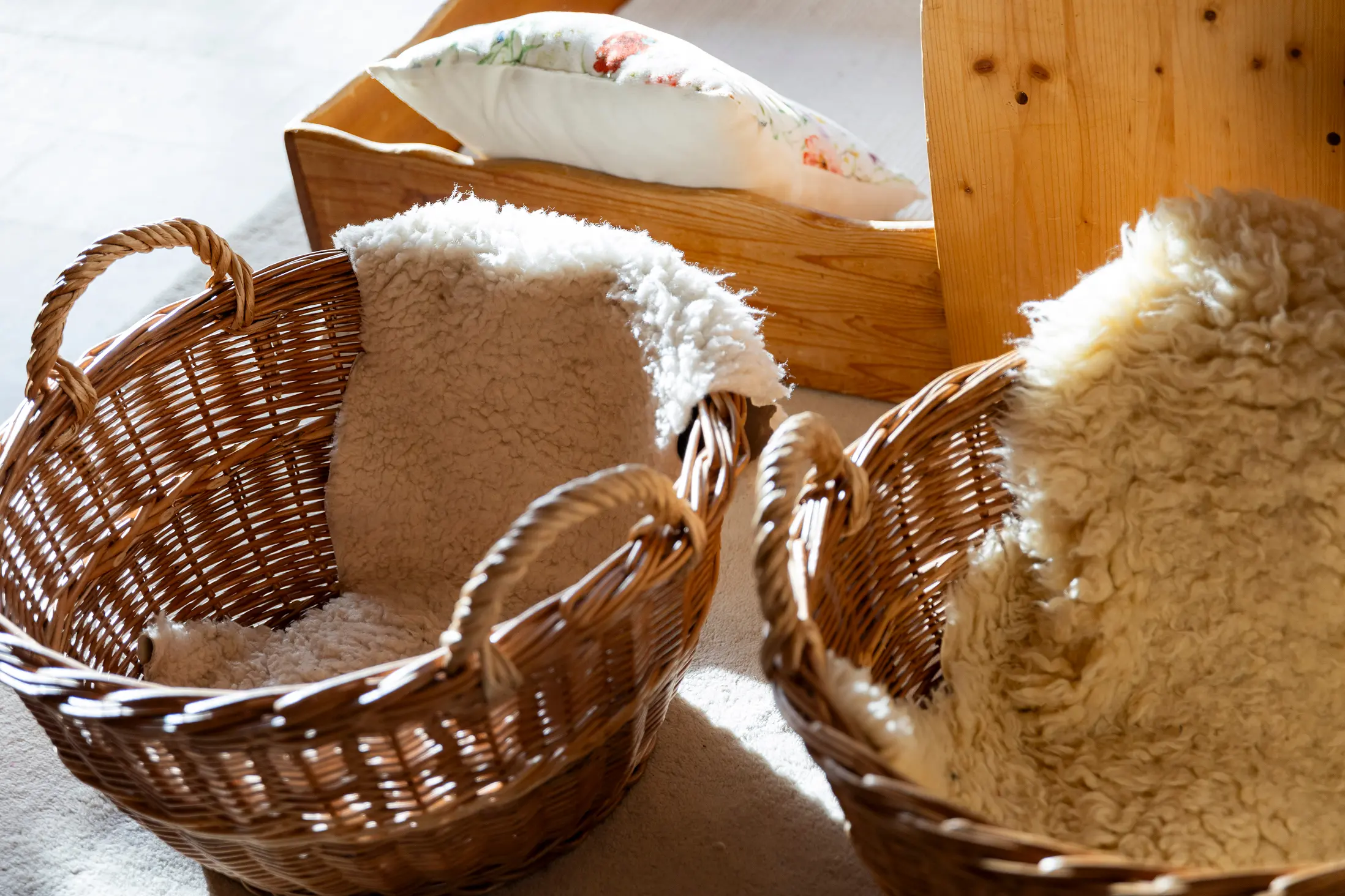 Waldorfska dekoracija v vrtcu.